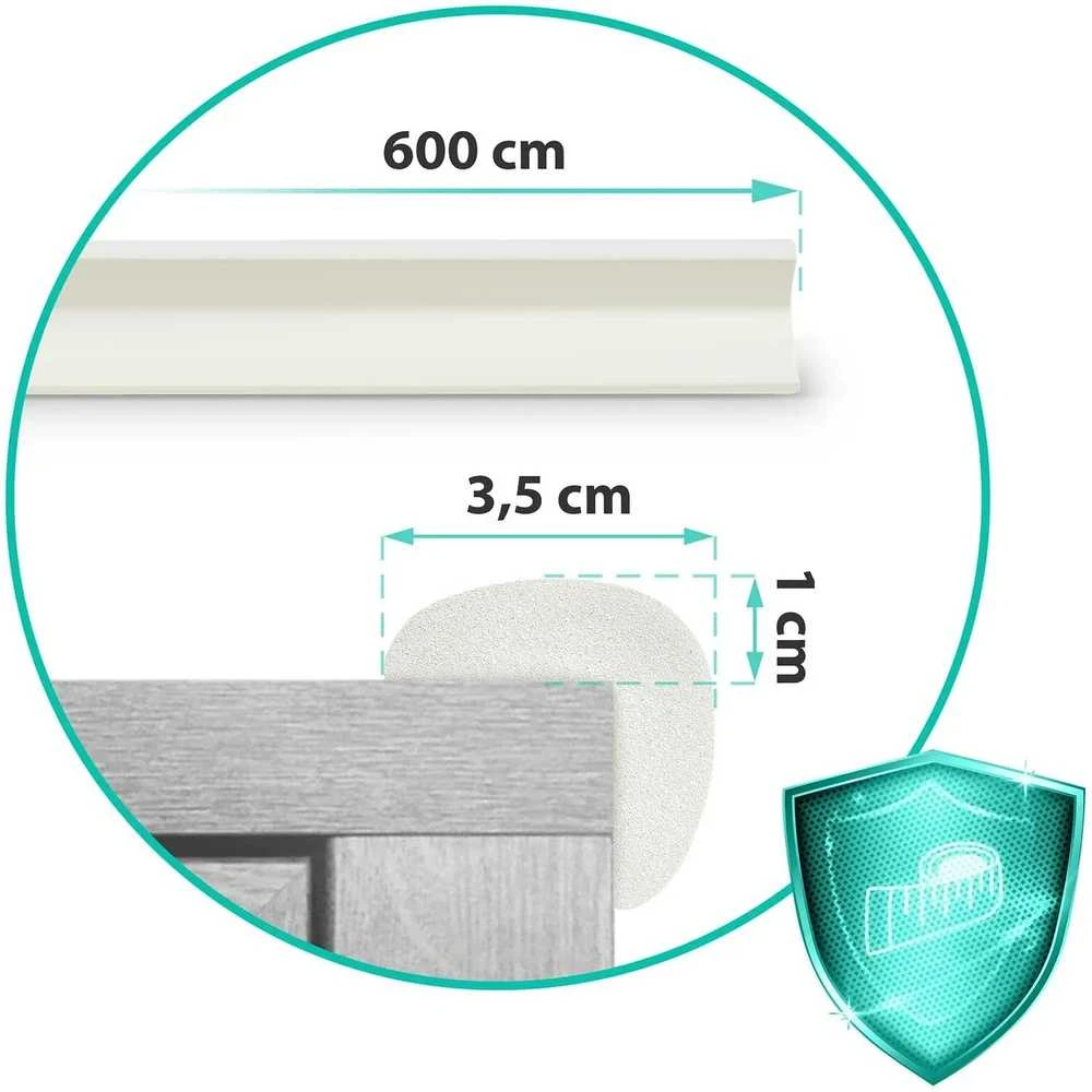 Ricokids 798710 putplasčio apsauginė juosta, balta, 6 m