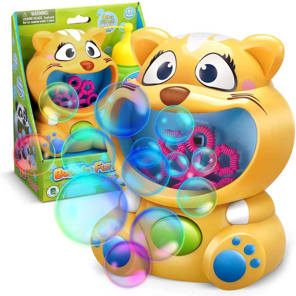 Muilo burbulų aparatas Kačiukas + skystis, Ricokids