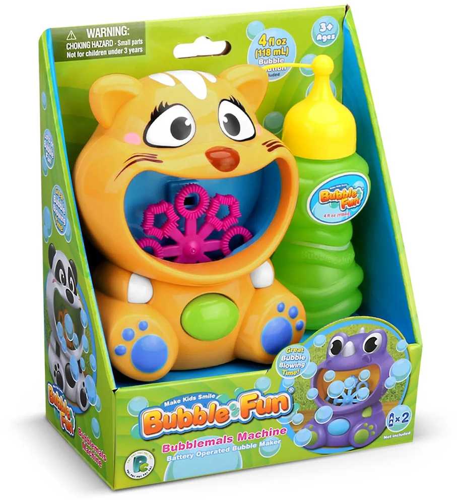 Muilo burbulų aparatas Kačiukas + skystis, Ricokids