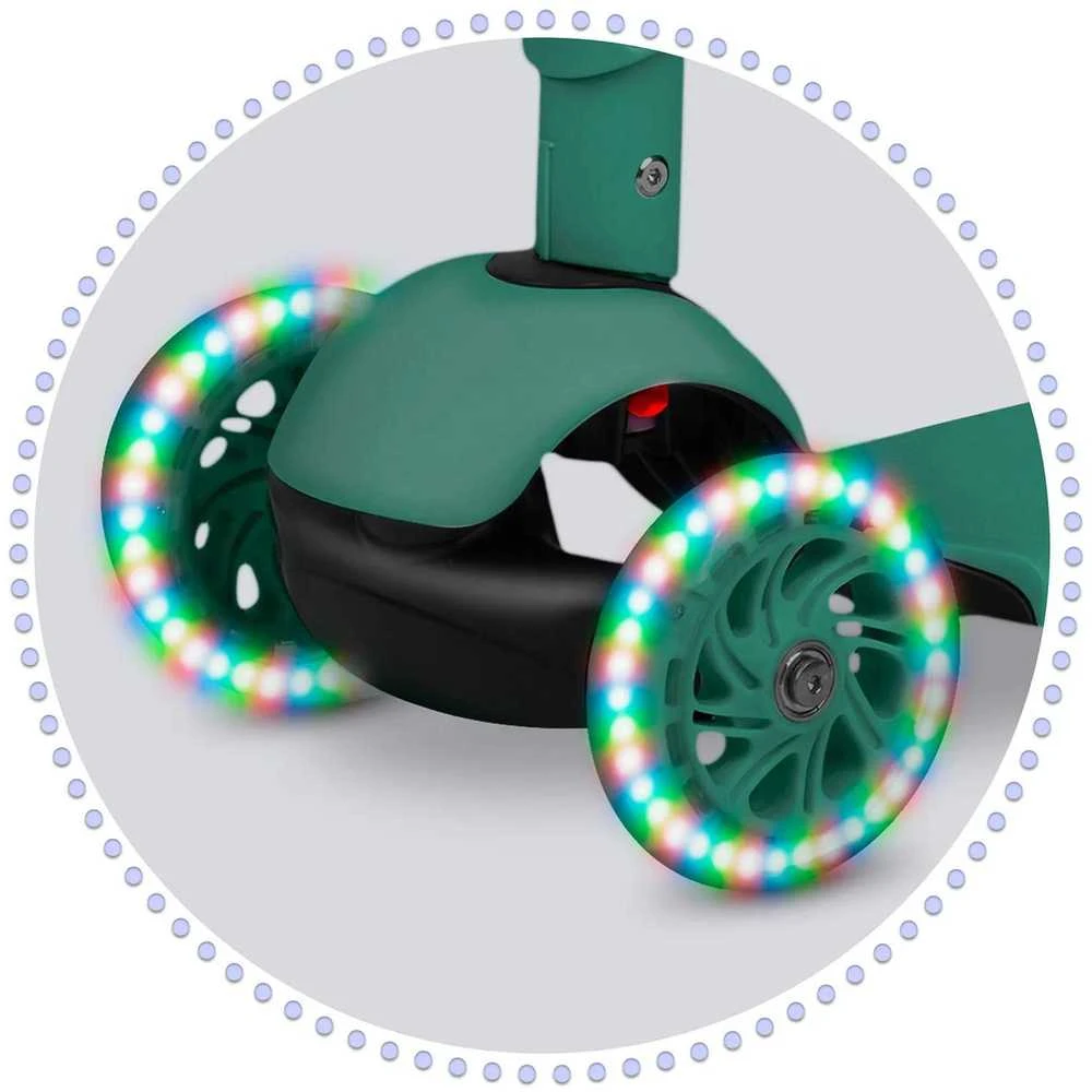 „Ricokids Todi“ triratis paspirtukas – žalias
