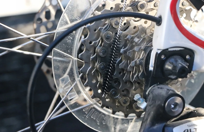 Ride Race Riderace 5 vnt. šepetėlių rinkinys dviračio pavarai valyti