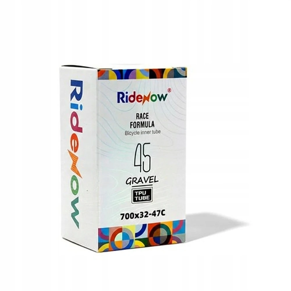 RideNow 700x32/47C Presta FV65mm TPU vidinis vamzdis Ultralight Gravel Allroad Presta