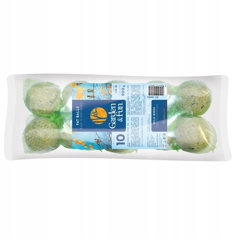 Garden&Fun Riebalų kamuoliukai laukiniams paukščiams 10 vnt. GF-12823