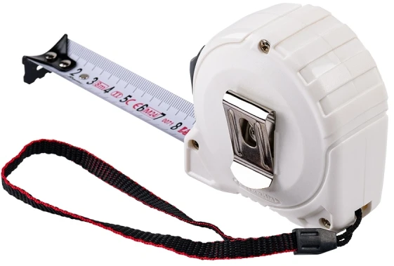 Riedanti matavimo juosta 8 m / 25 mm „Pasidaryk pats“-MTWL10-0825/KD
