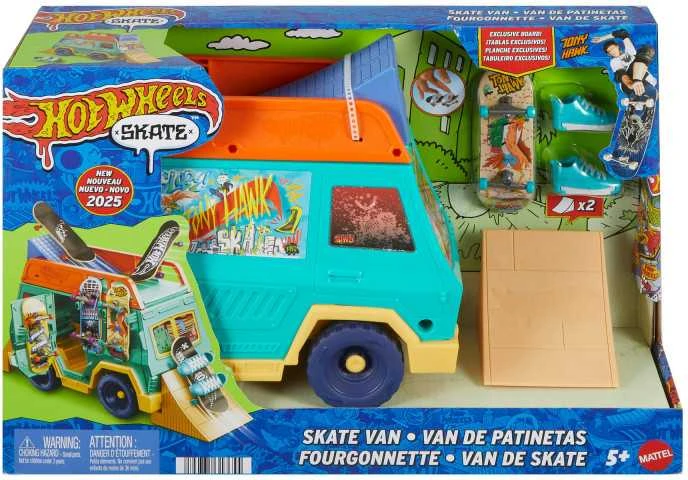 Mattel HOT WHEELS rinkinys – Riedlentininko autobusiukas, įkvėptas Tony Hawk (JGG91)