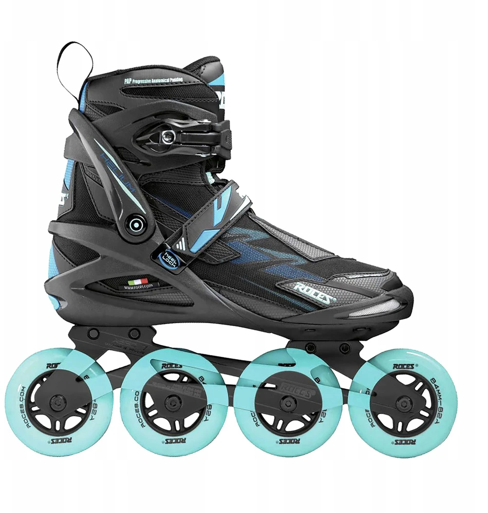 Riedučiai Roces Inline Helium II W Tif, juodi, mėlyni