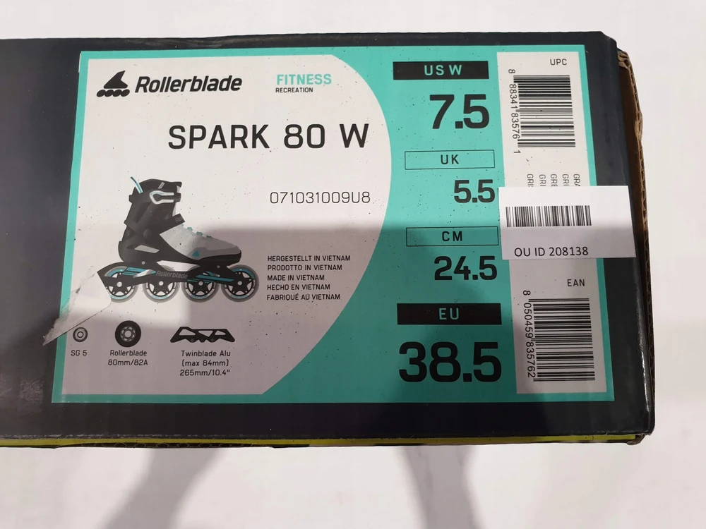Riedučiai Rollerblade Spark 80 W