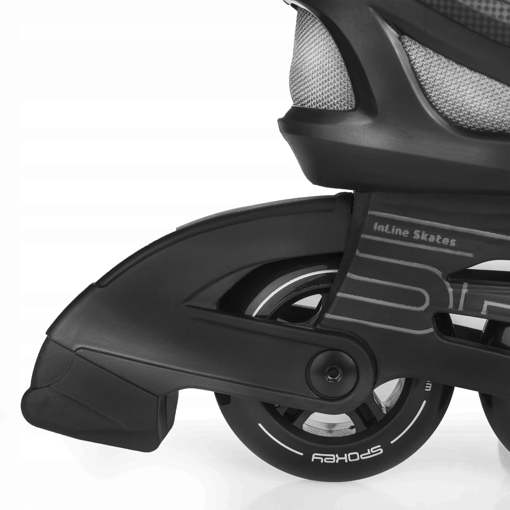 Inline riedučiai juodi Spokey REVO