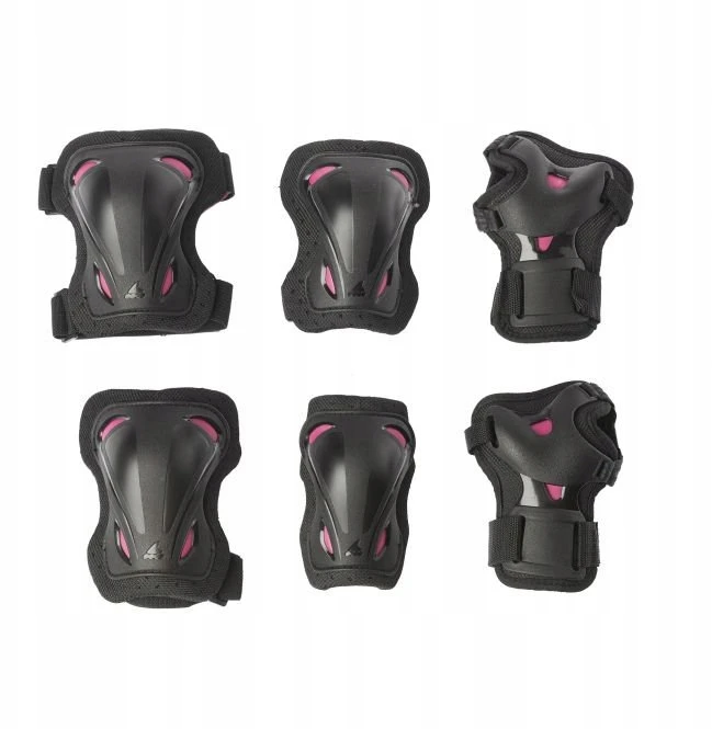 JAV Riedutininkų apsaugos Rollerblade Skate Gear W 3 Pack - M