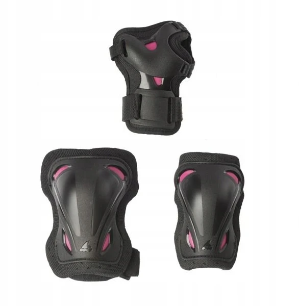 JAV Riedutininkų apsaugos Rollerblade Skate Gear W 3 Pack - M
