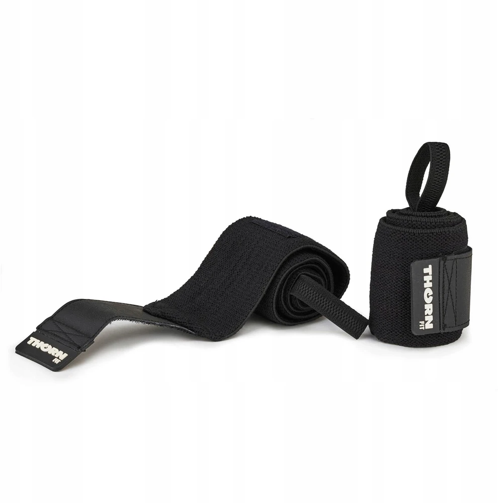 Riešo raiščiai Thorn + Fit Wrist Wraps 24” juodas