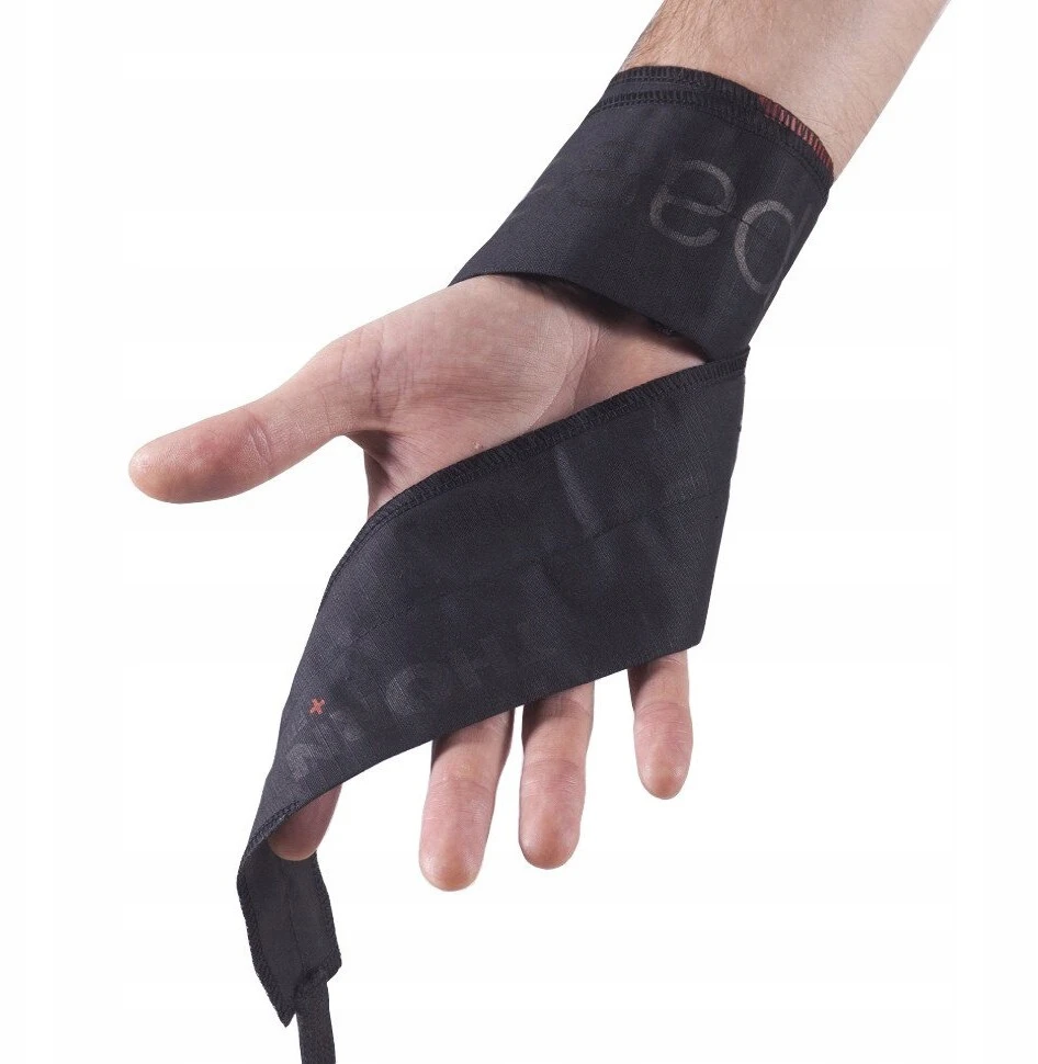 Riešo raištis Thorn + Fit Ripstop Cotton Wrist Wraps juodas