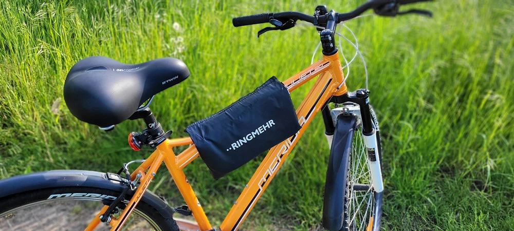 Ringmehr DVIRAČIO dangtelis Žiemos/VASAROS UV Juodas XXL dviems dviračiams