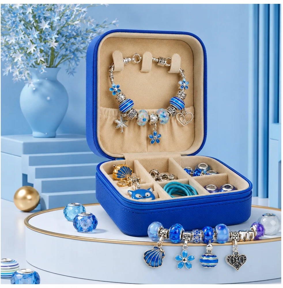 RINKINYS APYRANKĖMS IR KORĖLĖMS MONSTER CHARMS KORULIAMS GAMINTI