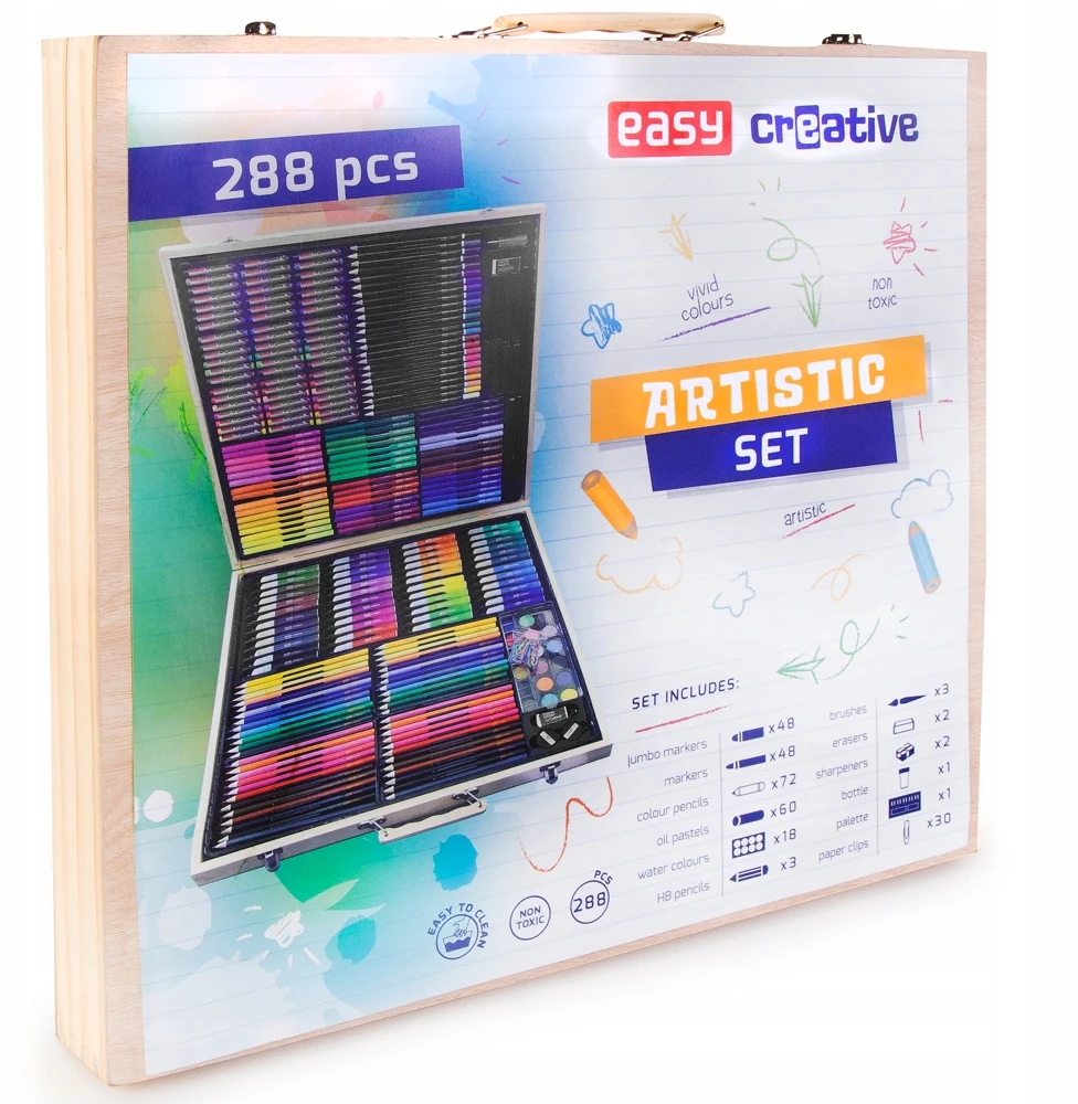 Rinkinys artystyczny vaikams Easy 288 dalys