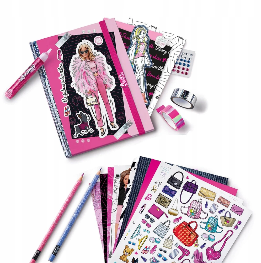 Rinkinys "barbie" "scrapbooking" vaikams - Maped