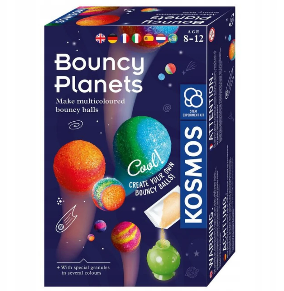 Kosmos Lavinamasis rinkinys BOUNCY PLANETS 8-12