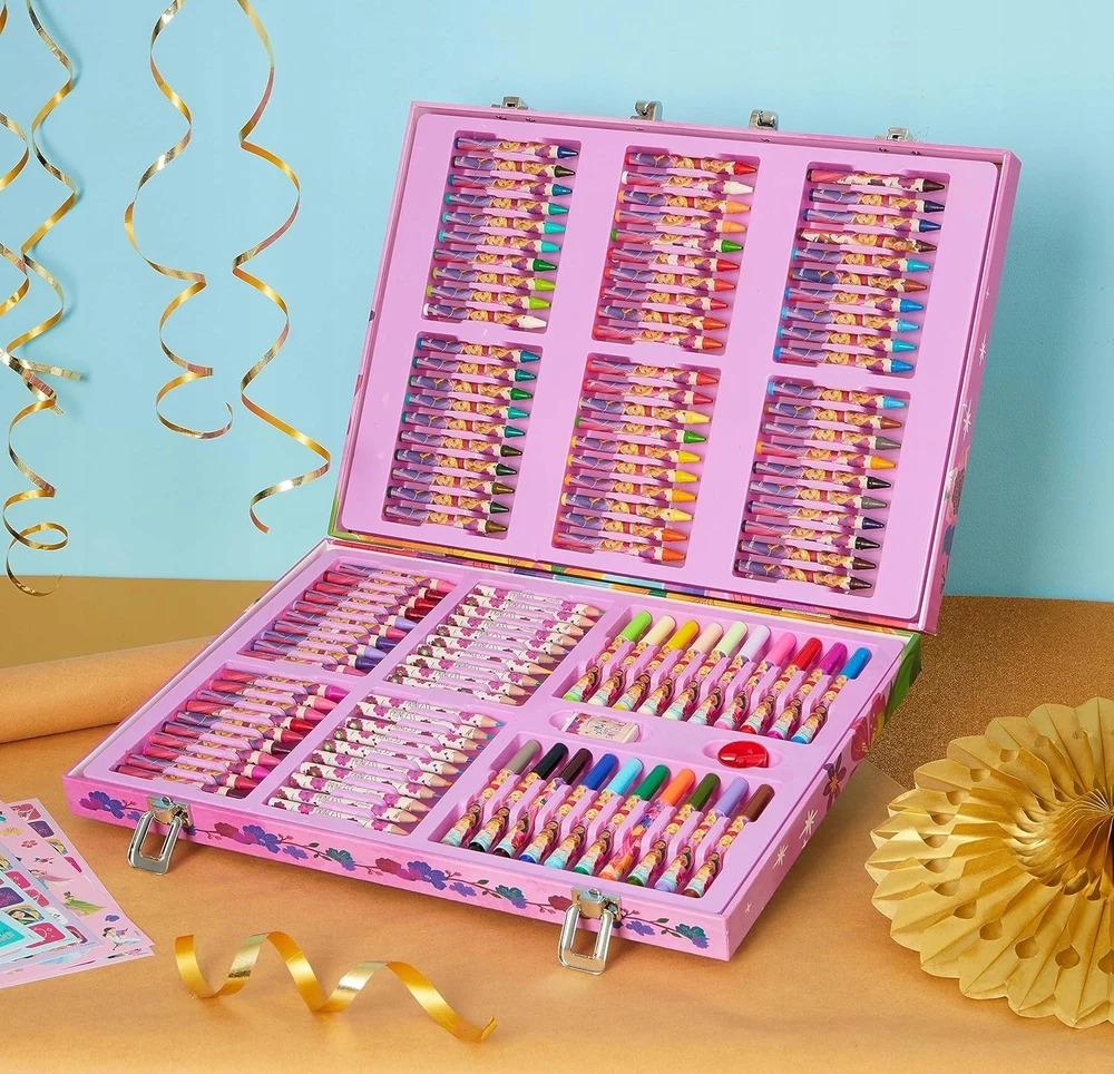 Rinkinys Disney Art vaikams 130 vnt Kolorowanki Multi Princess Set