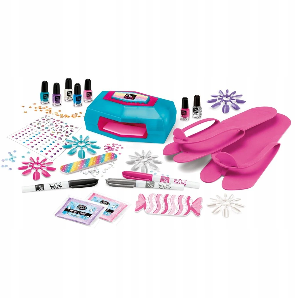 Rinkinys do stylizacji paznokci CRA-Z-ART My Look Manicure i pedicure