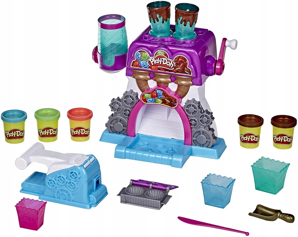 Hasbro Play-Doh plastilino rinkinys „Saldainių fabrikas“