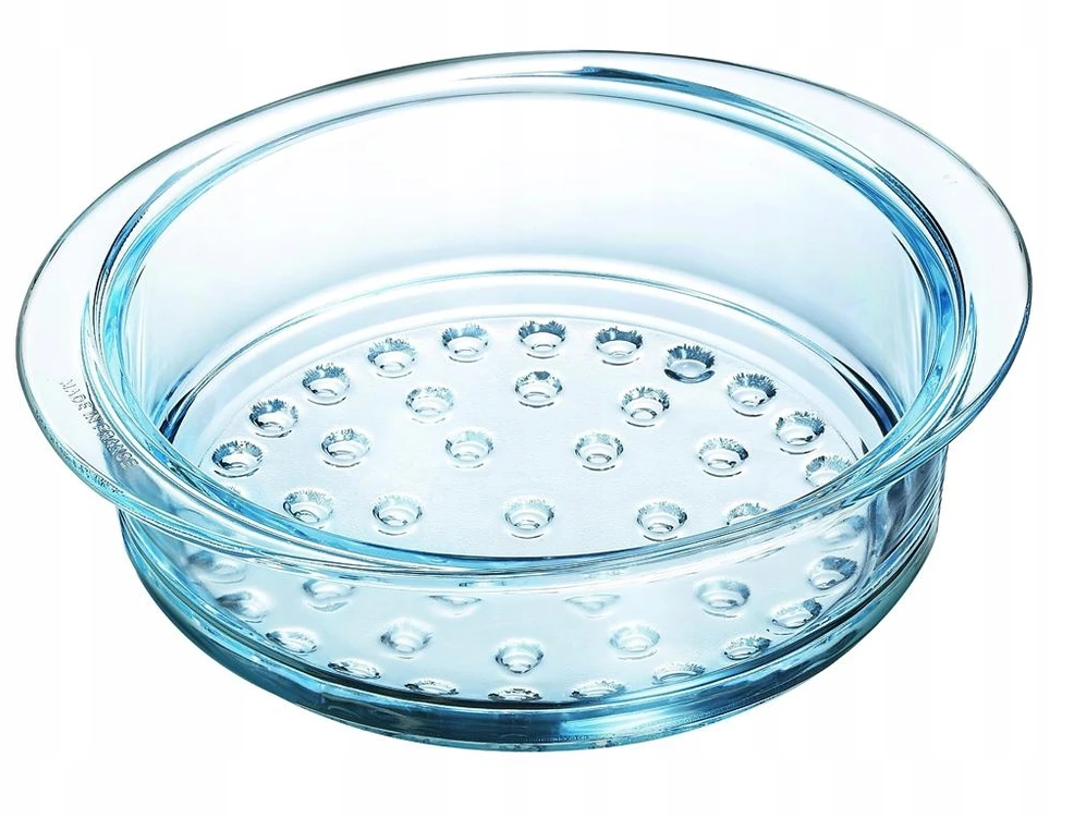 Rinkinys iš 2x garintuvo stiklo sietelio ir 1x 20 cm Pyrex stiklo gaubto
