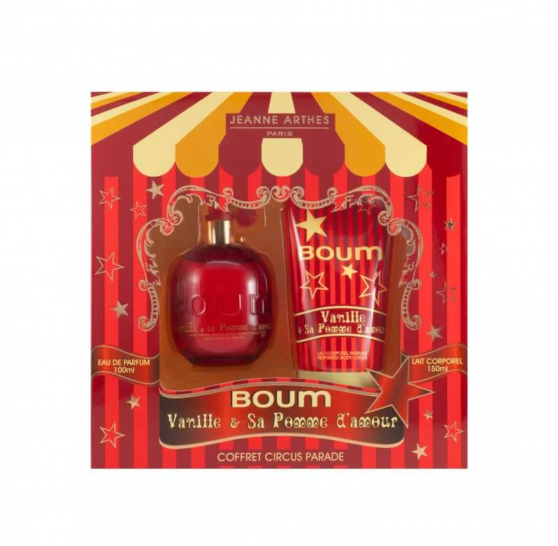 Jeanne Arthes Boum Vanille rinkinys moterims (EDP 100ml, lotion 150ml)