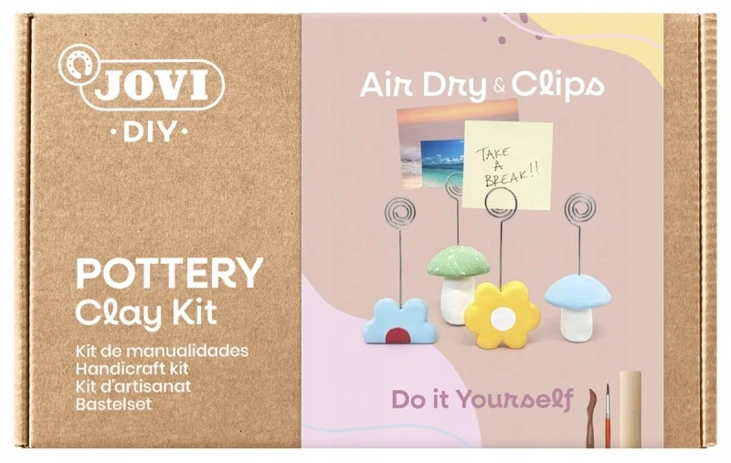 Rinkinys keramikai kurti su Jovi moliu ir dažais
