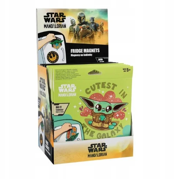 Rinkinys kreatywnych magnesów Mandalorian Colorino