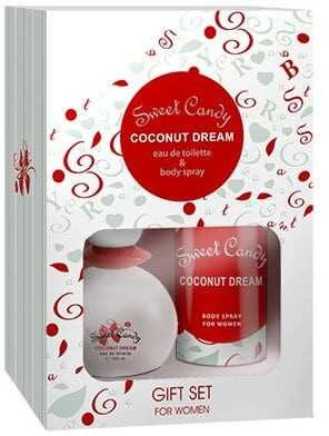 Jean Marc Coconut Dream rinkinys moterims (EDT 100ml / deo 150ml)