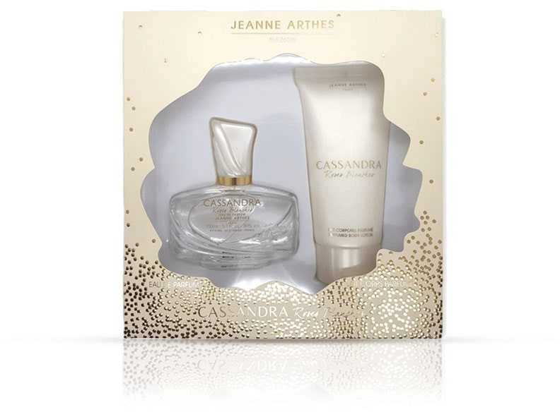 Jeanne Arthes Cassandra Roses Blanches rinkinys moterims (EDP 100ml, lotion 150ml)