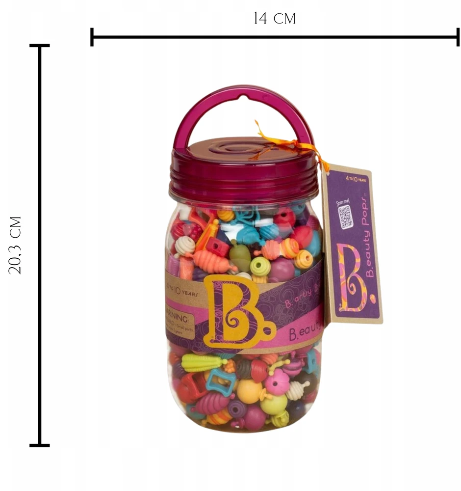 Rinkinys papuošalams gaminti B.Toys BX1232Z, 275d
