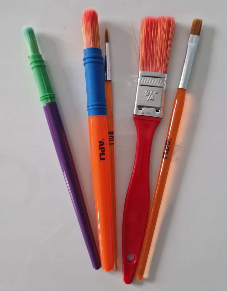 Rinkinys pędzli Apli Kids - 5 vnt.