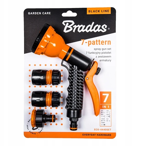 RINKINYS: Pistoletas ir jungtys (5 vnt.) ECO-4440SET