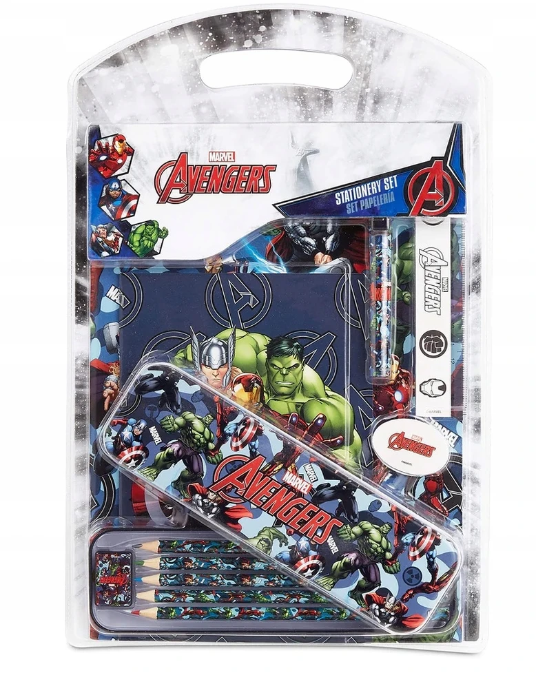 Rinkinys plastyczny Avengers Marvel 12 vnt