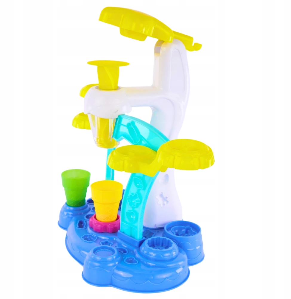 Rinkinys Playdough Plastilino mašina Magic Ice Kreminis Parlor Plastilinas