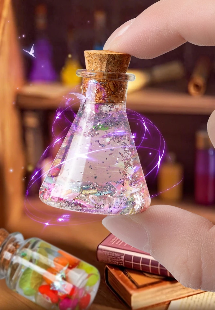 RINKINYS STEBUKLINGŲJŲ MIRTŲ GAMYBAI stebuklingas butelis*12 Magic House*1 KŪRYBINGA DOVANA
