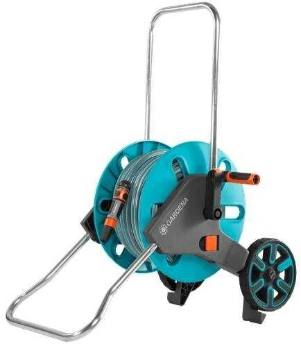 Ritės ir žarnos komplektas AquaRoll M Classic Gardena Ø13mm/20m mėlynas