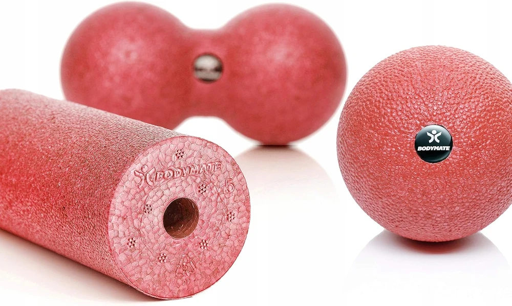 RITINĖS RINKINYS FASCIA BALL MASAŽAS MINI PADIDINA KRAIDUKTĄ IR ATSILIDUOJA