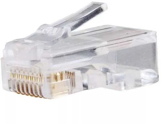 Emos RJ45 8p8c jungtis UPT kabeliui CAT5E (susuktas laidas), 20 vnt