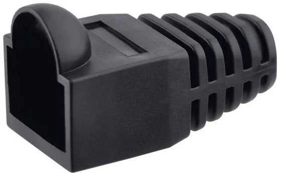 Emos RJ45 jungčių apsauga, juodos sp, 20 vnt.