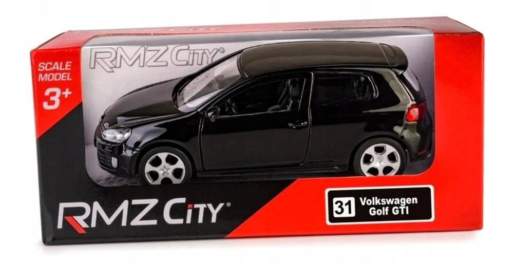 RMZ Modelis Volkswagen Golf Gti, 1:32, juodas