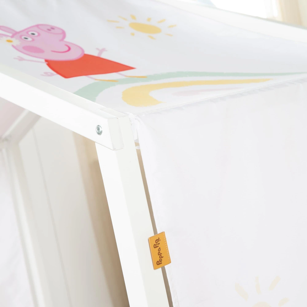 roba Dėklas na łóżko Montessori 70x140 cm Świnka Peppa su