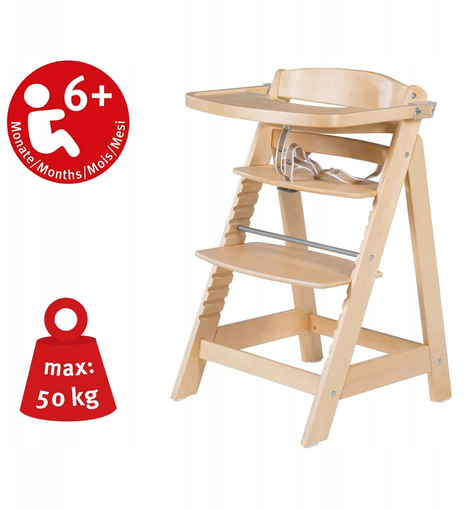 ROBA SIT UP FUN ŠIETINIMO KĖDĖ - NATŪRALI
