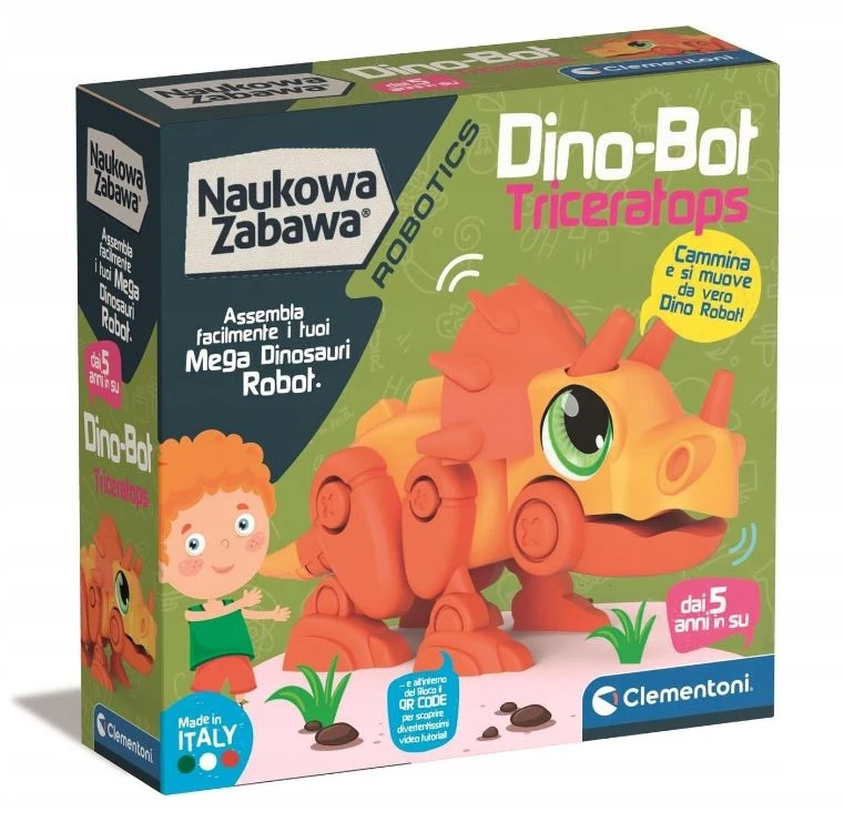 Robotas dinozauras Clementoni Dino-Bot Triceratops 50797
