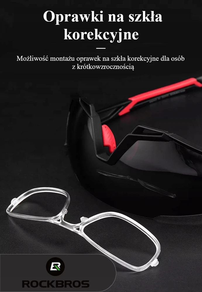 Rockbros 10183 poliarizuoti sportiniai akiniai