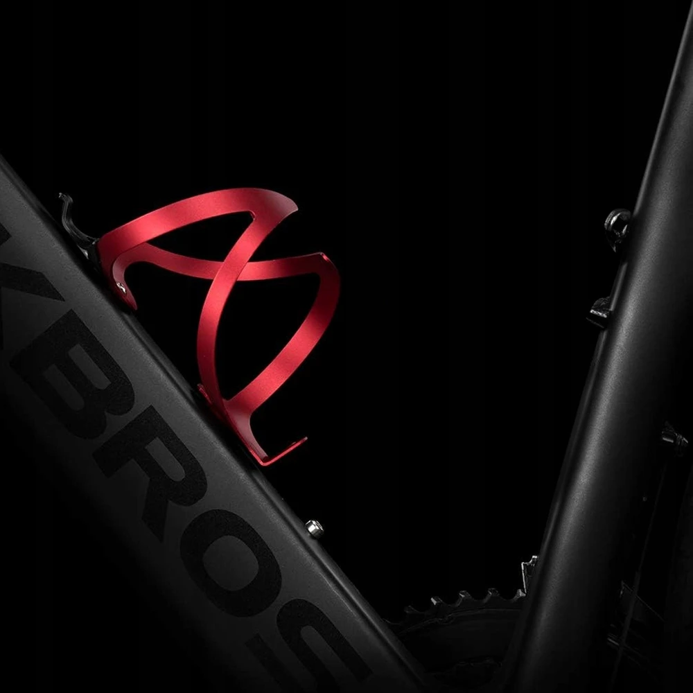 Rockbros 2017-11ARD Aluminum Bike Bottle Holder – Raudona