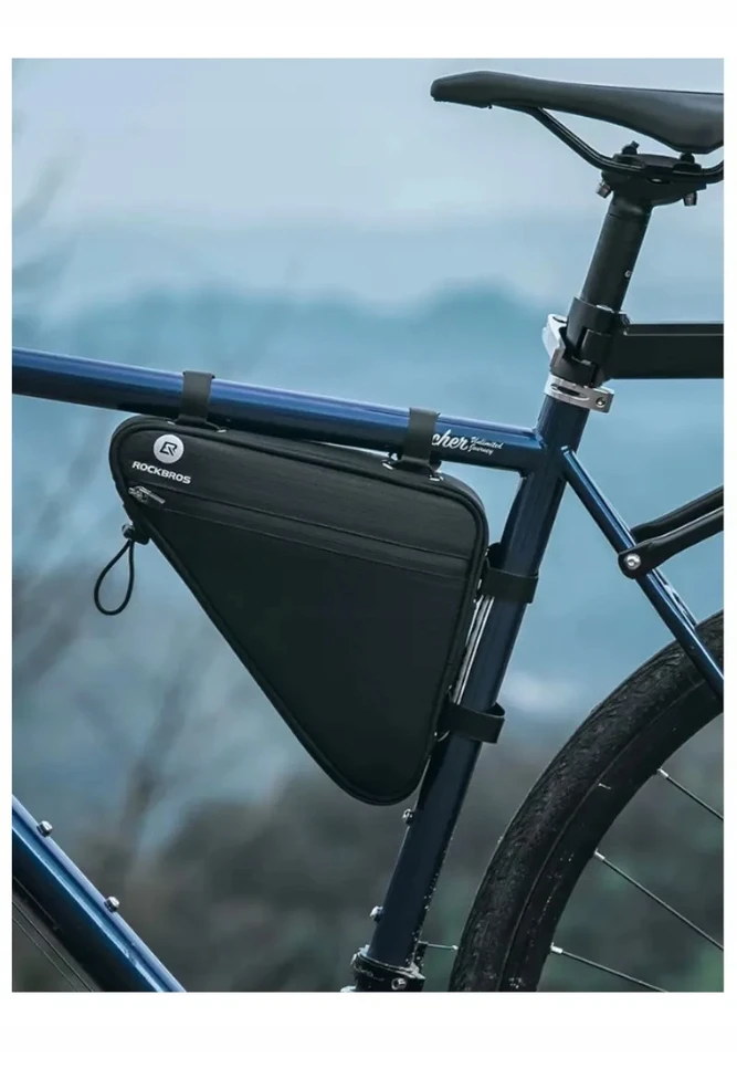 Rockbros Deltapod 1,5l dviračio krepšys ant rėmo