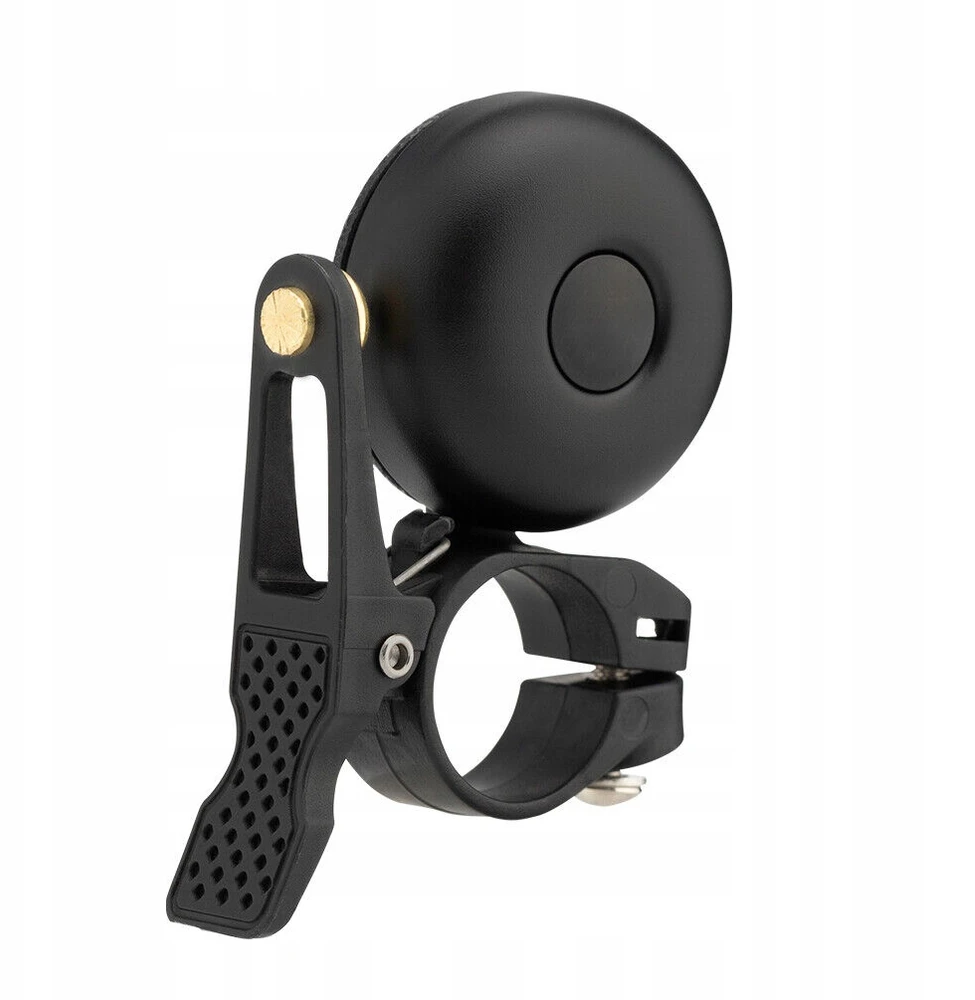 Rockbros Dviračio Skambutis Retro 75db Garsus Aliuminio Juodas