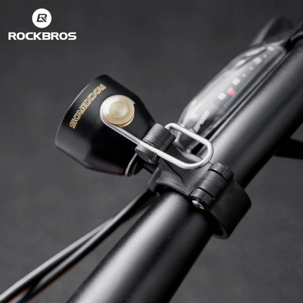 Rockbros dviračio skambutis, šviesiai pilkas