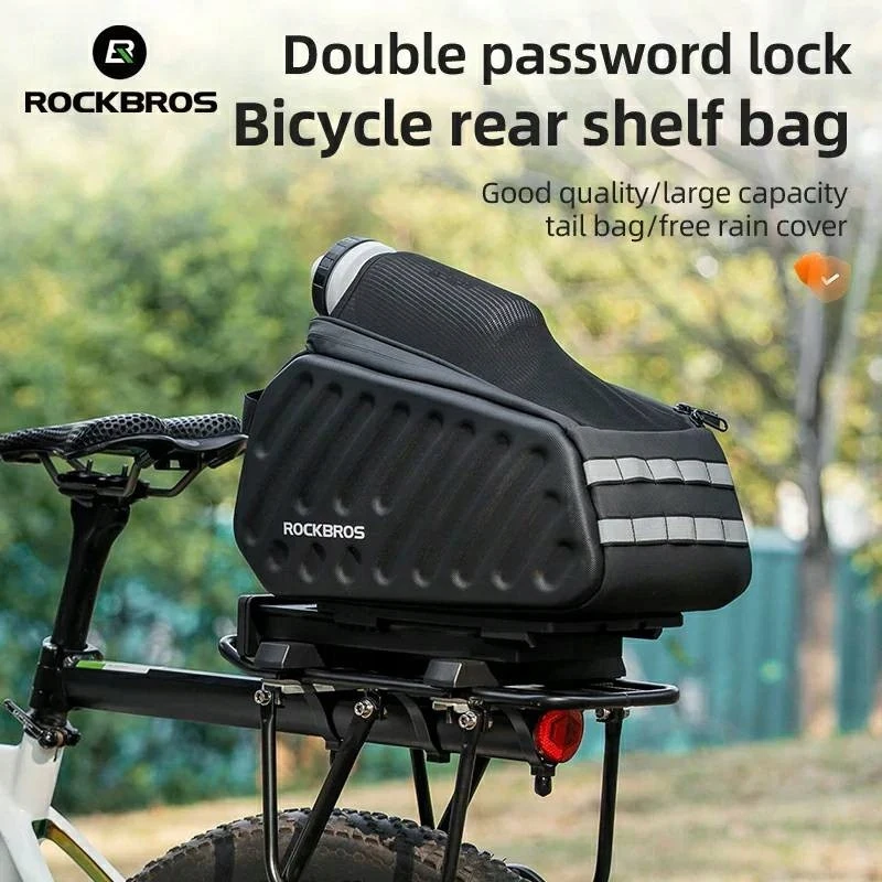 Rockbros Dviratininko bagažinės krepšys Hard Shell Eva 7.5l vandeniui atsparus